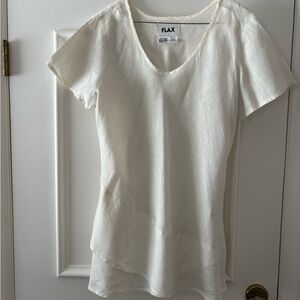 Flax Women's Cream Top and Maxi Skirt